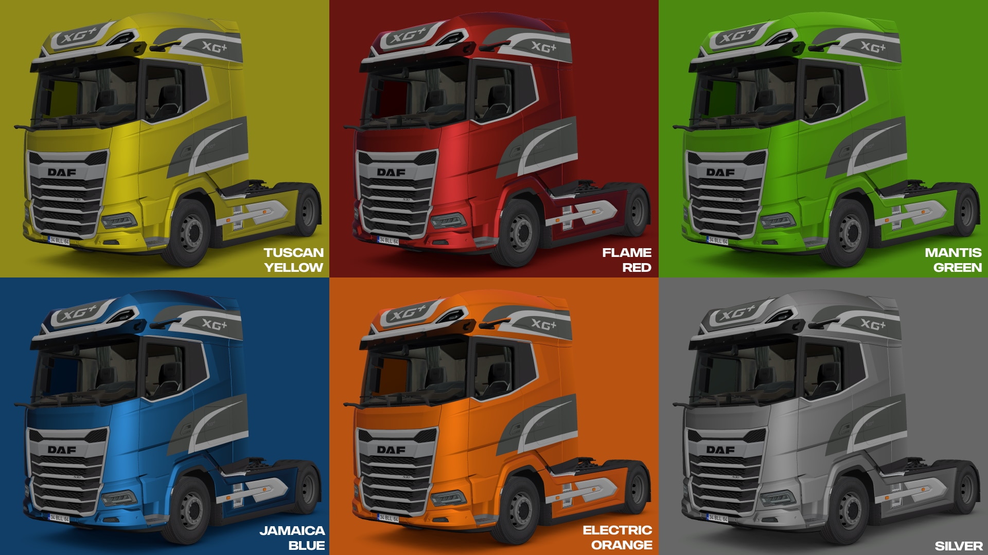 ETS2 - DAF XG+ Classic Edition Skin (1.43.x)